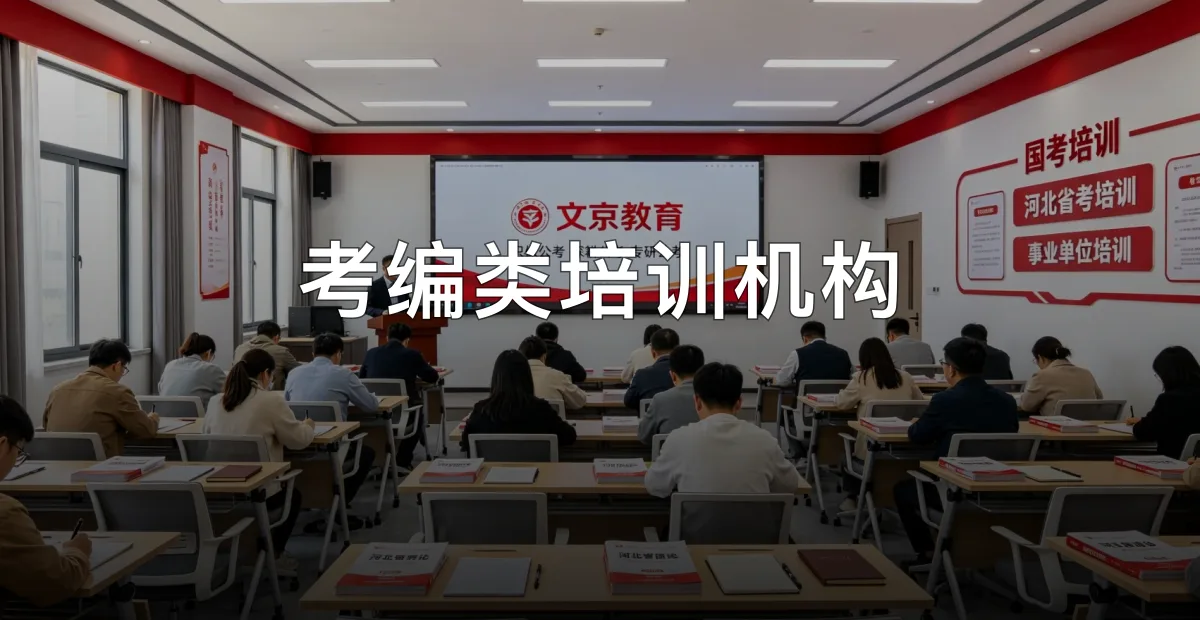 考编类培训机构 · 世纪文京(北京)教育科技有限公司河北分公司官方服务认证